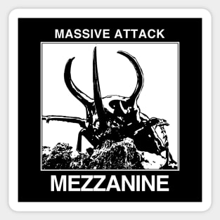 Massive Attack - Mezzanine - Tribute Artwork - Black Sticker